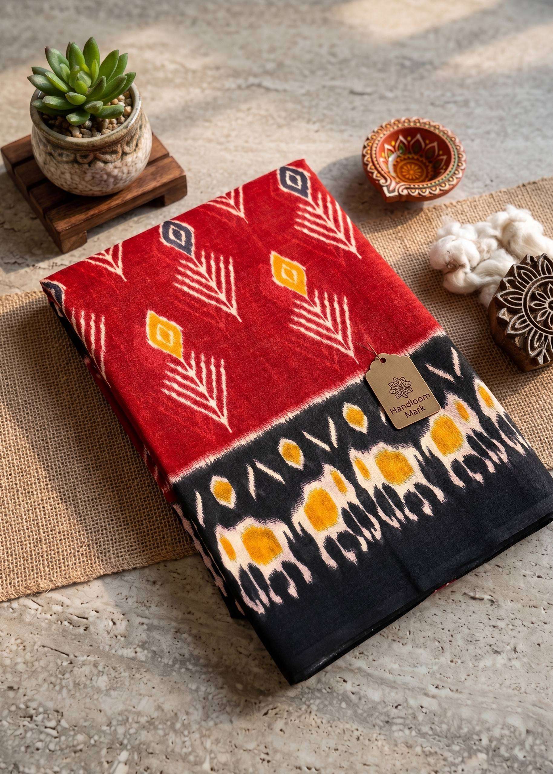  the Art of Handwoven Heritage of super soft mulmul cotton fabric saree wholesale in surat saji